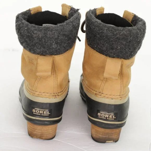 Sorel Tan and Black Winter Boots - Picture 8 of 13